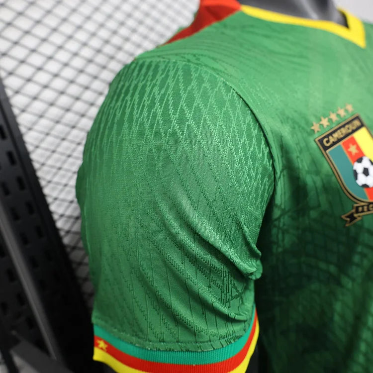 2025 Cameroon Home Jersey - Player Edition
