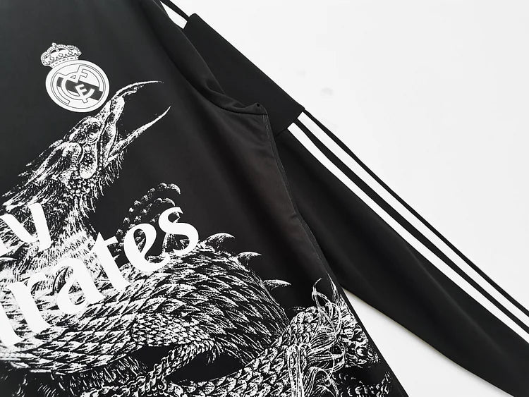 2014/15 Real Madrid second away retro long sleeve