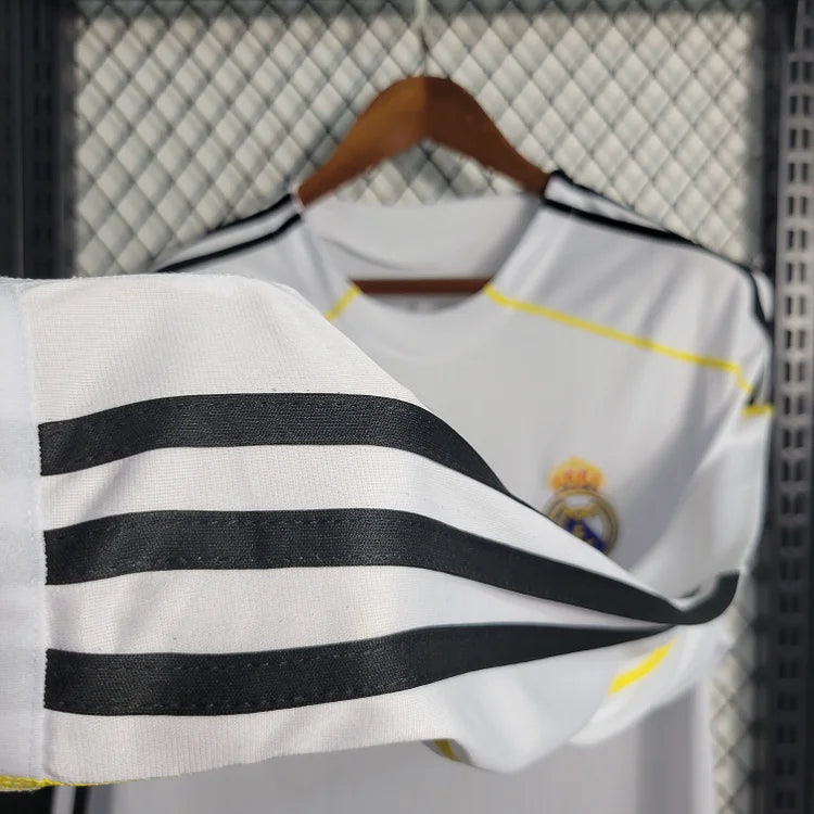 2009/10 Real Madrid Home Long Sleeve Retro Shirt