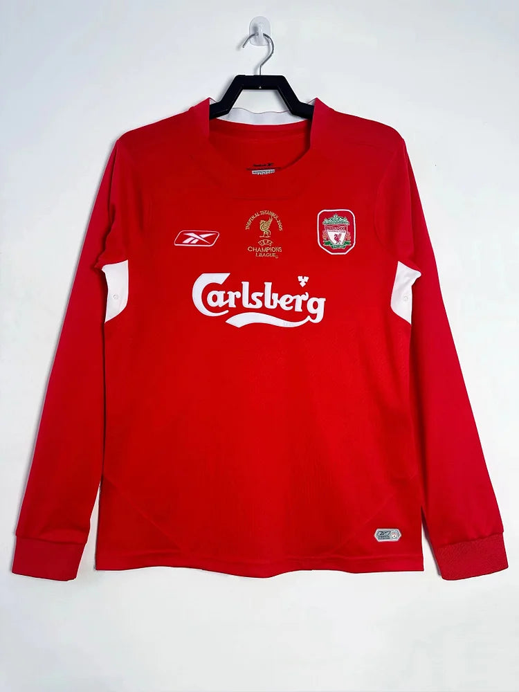 2004/05 Liverpool Home Long Sleeve Shirt