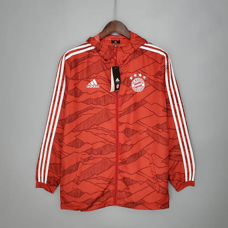 2021/22 Bayern Red Windbreaker