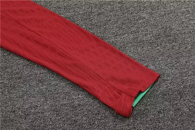 2024/25 Portuguese half-pull training suit red 1:1 Thai quality suit