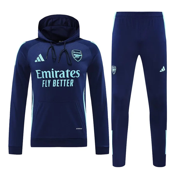 2024/25 Arsenal Hooded Training Kit