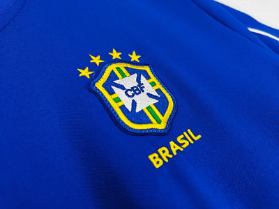 1998 Retro Brazil Away Football Jersey