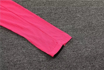 2024/25 Chelsea half-pull training uniform pink 1:1 Thai quality suit