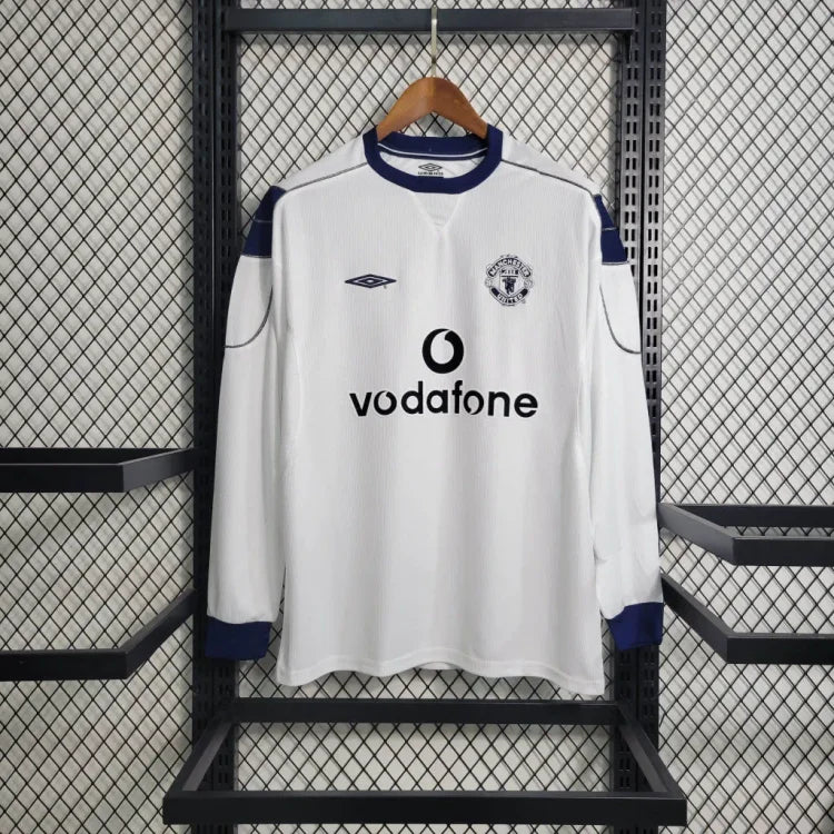 2000/01 Manchester United Away Long Sleeve Retro Shirt