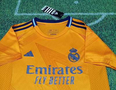 2024/25 Real Madrid Away Shirt - Kids Clothing