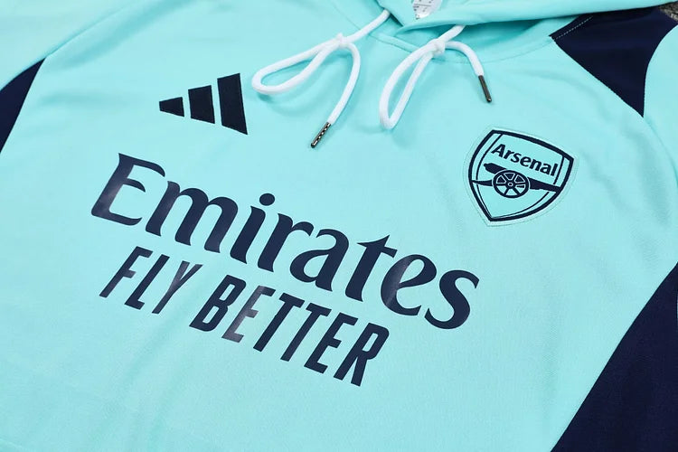 2024/25 Arsenal Hooded Training Kit