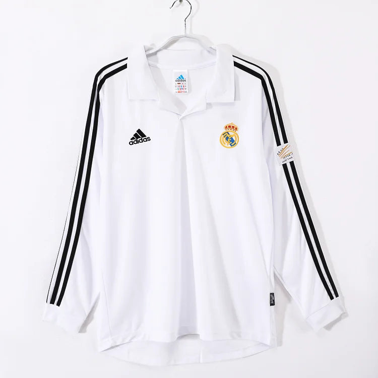 2002/03 Real Madrid Home Long Sleeve Shirt