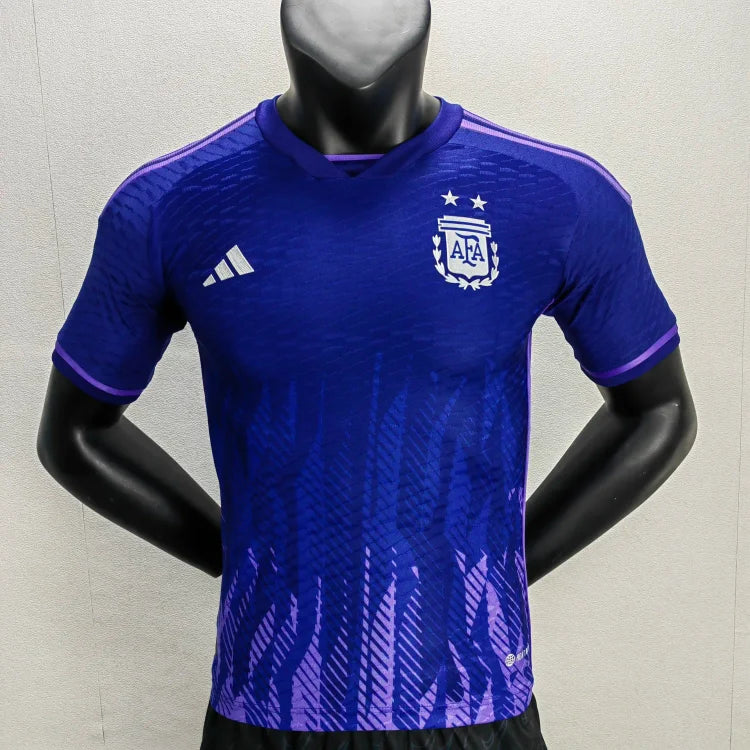 2022 Argentina Away Jersey (2 Stars) - Player Edition