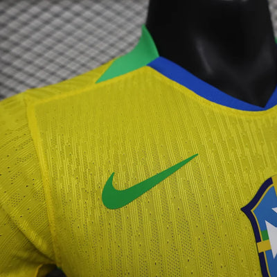 2025 Brazil Home Jersey - Player Edition
