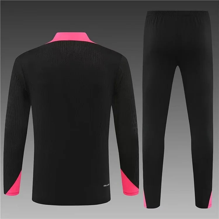 2024/25 Chelsea half-pull training suit black 1:1 Thai quality suit