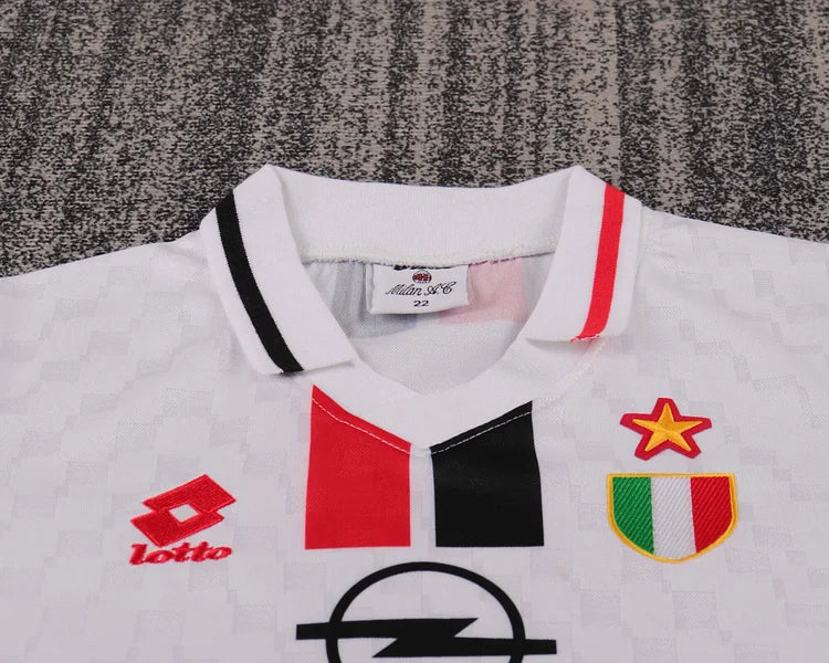 1996/97 Ac Milan Away Retro - Kids Kit