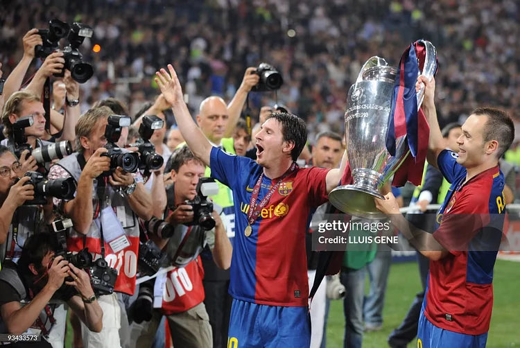 2008/09 Barcelona Home Jersey - Player Edition