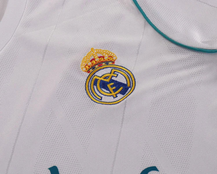 2017/18 Real Madrid Home Jersey - Kids Kit
