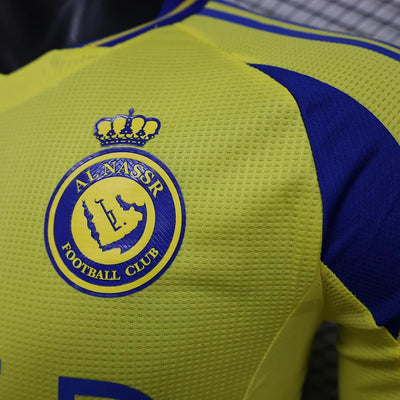 2024/25 Riyadh Victory Home long sleeve jersey. -Player version