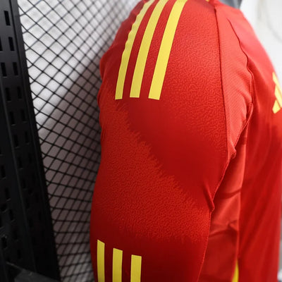 2024/25 Spain Home Long Sleeve - Player Version