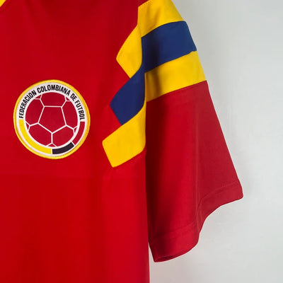 1990 Colombia away retro jersey.