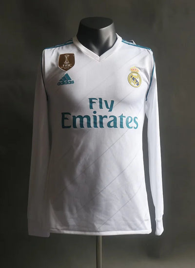 2017/18 Real Madrid Home Long Sleeve - Player Edition