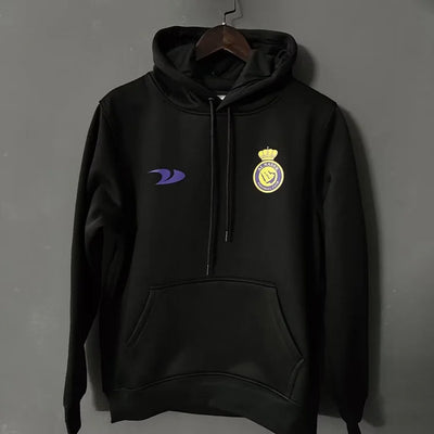 2024/25 Riyadh Victory C Ronaldo. Black Casual Sweater