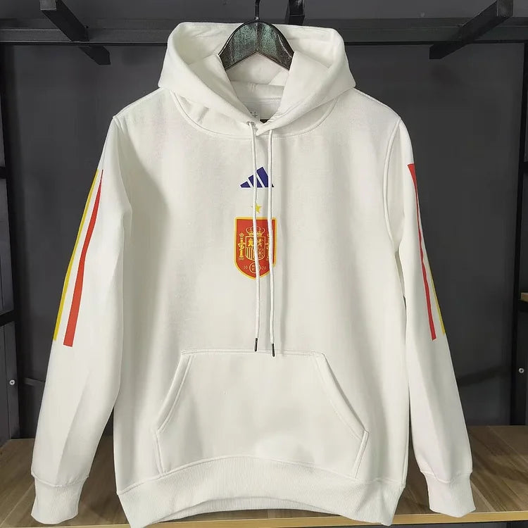 2024/25 Spanish white casual sweater.