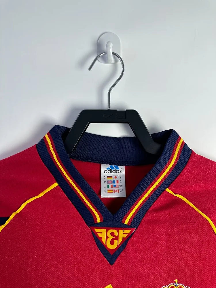 1998 Spain Home Retro Jersey