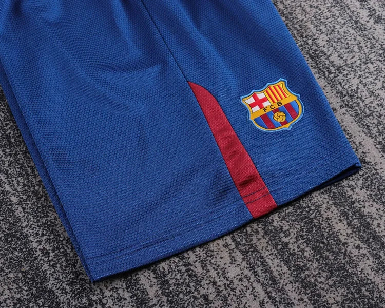 2008/09 Barcelona Home Retro League Edition - Kids Kit