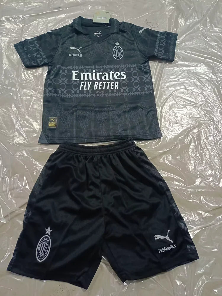 2023/2024 Ac Milan Home Children'S Jersey Children'S Sizes