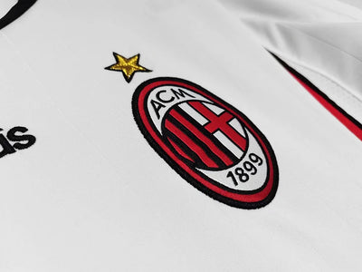 2006/07 AC Milan Away Retro Long Sleeve