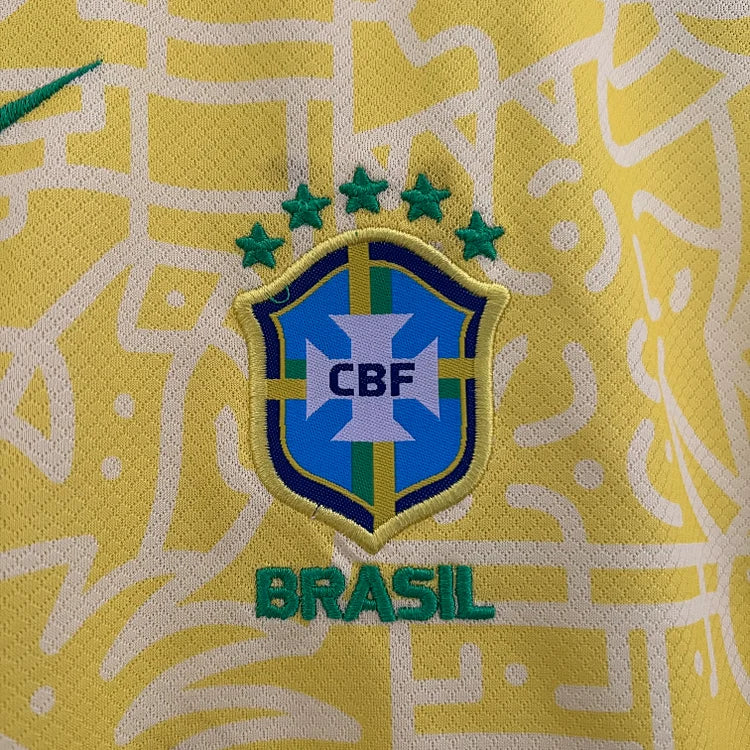 2024/25 Brazil Home Jersey For Kids