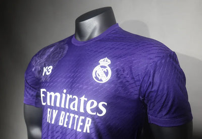 2024/25 Real Madrid Y3 Purple Shirt - Player Edition