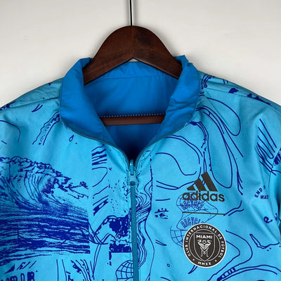2023/2024 Inter Miami Reversible Windbreaker Blue Soccer Jersey