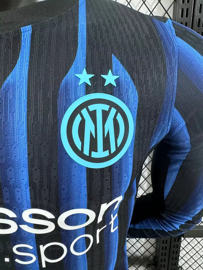 25/26 Inter Milan Home Long Sleeve Player Edition