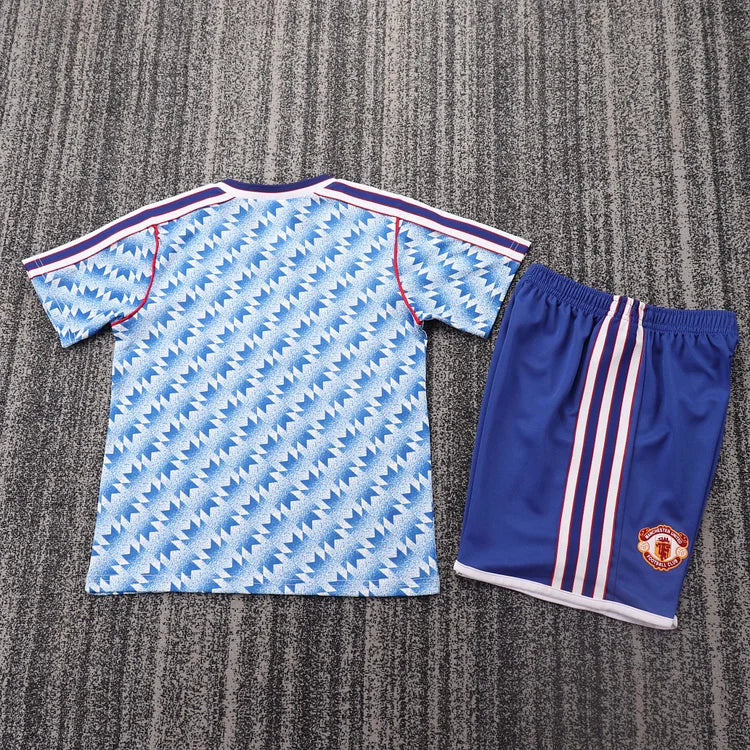 1990/92 Manchester United Away Shirt - Kids' Kit