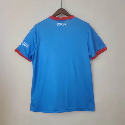 2022 Napoli Christmas Special Edition Blue Soccer Jersey
