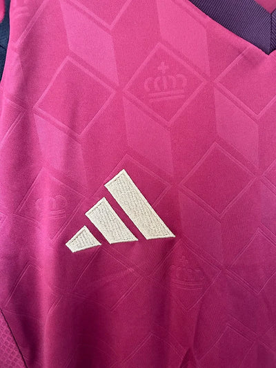 2024/25 Belgium home long sleeve jersey.