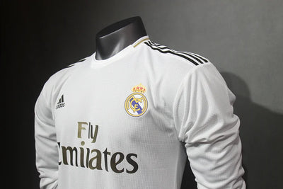 2019/20 Real Madrid Home Long Sleeve Shirt - Players