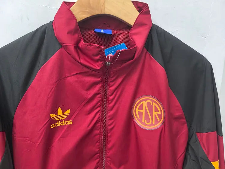 2024/25 Roma red trench coat.