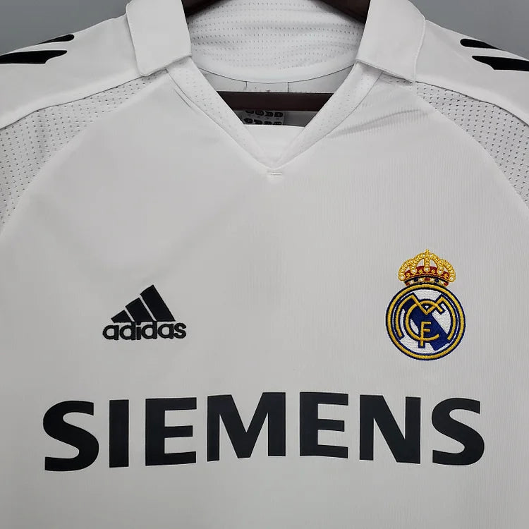 2005/06 Real Madrid Home Retro Long Sleeve Jersey