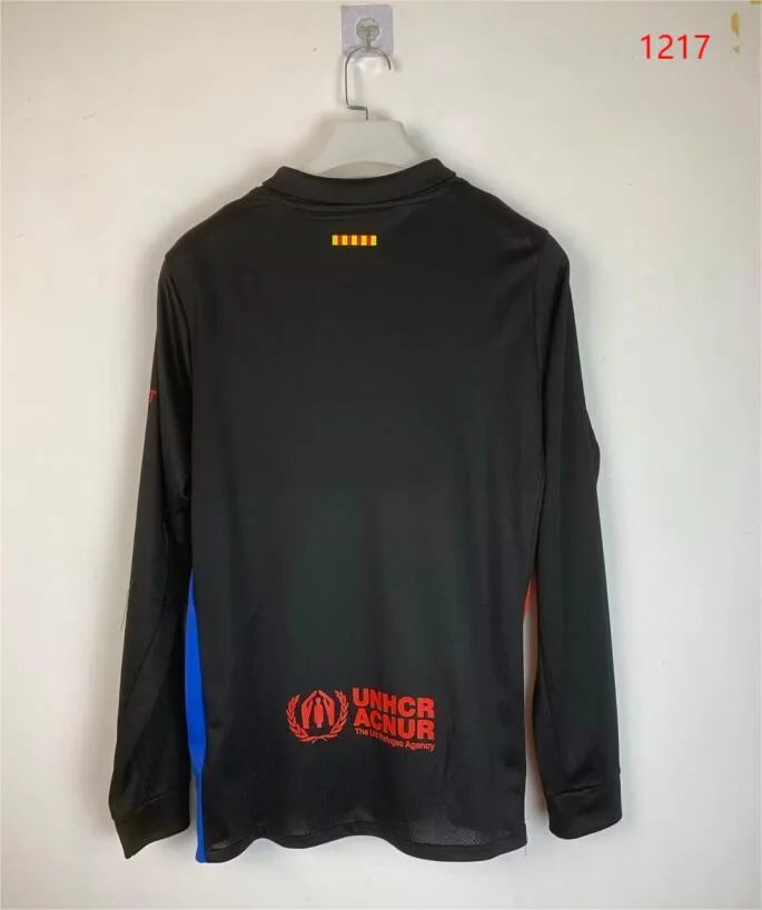 2024/2025 Barcelona Away Long Sleeve Fan Version