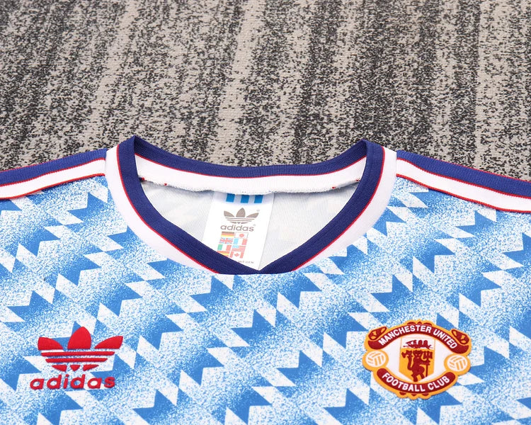 1990/92 Manchester United Away Shirt - Kids' Kit