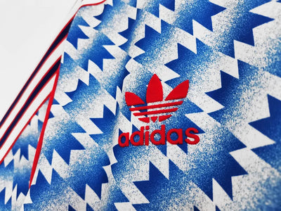 1990/92 Manchester United Blue Away Retro Shirt