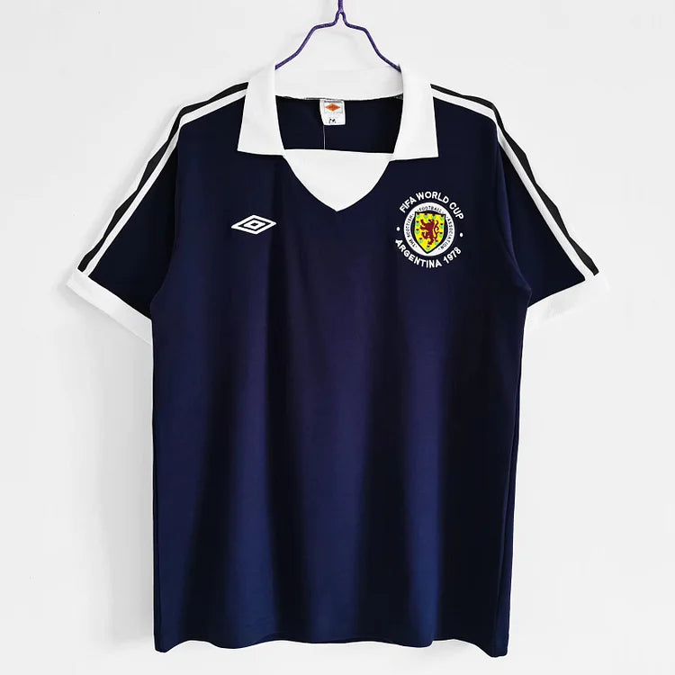 1978 Scotland home retro jersey 1:1 Thai quality