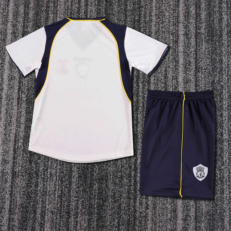 2001/02 Liverpool Away Retro Jersey -- Kids Kit