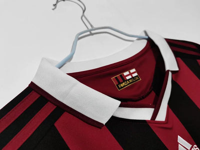 2009/10 AC Milan Home Retro Shirt