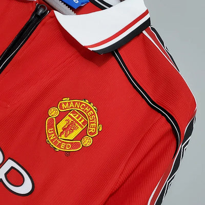1998/99 Manchester United Home Long Sleeve Retro Shirt