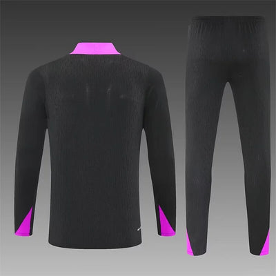 2025/2026 England Black Long Sleeve Training Shirt -
