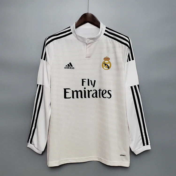 2014/15 Real Madrid Home Retro Long Sleeve