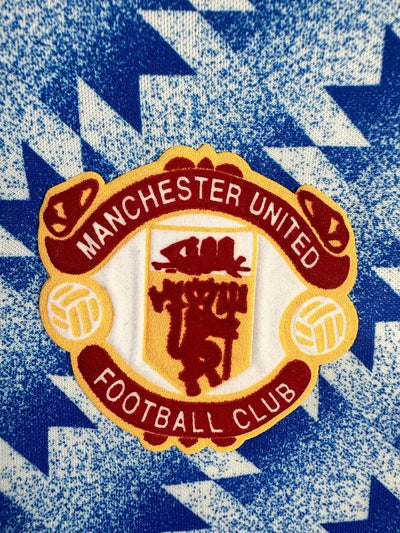 1990/92 Manchester United Away Long Sleeve Retro Shirt