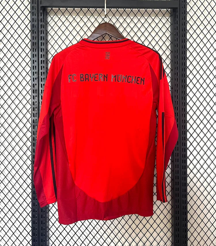 2024/25 Bayern Munich Home Long Sleeve Shirt